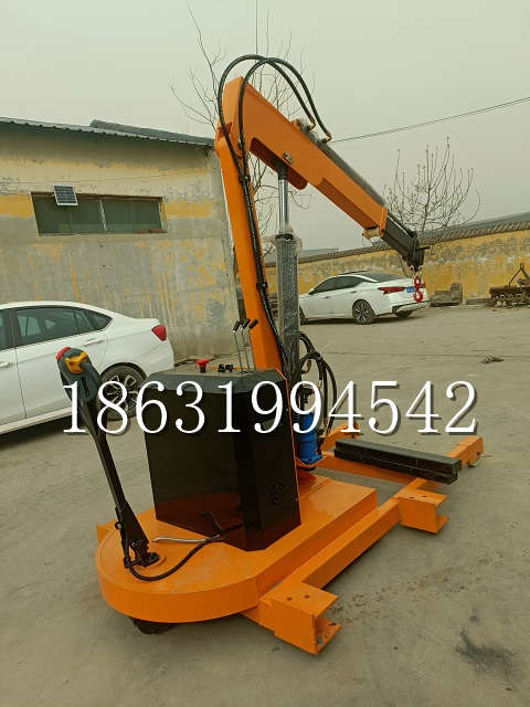 桃城区自卸车厢随车吊 自制轮式四不像起重机 四驱平板吊 5吨 贵盛